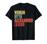 Backgammon Regalo, Mujer Mito Backgammon Leyenda Camiseta
