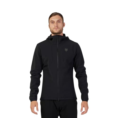 Sweat Fox Ranger Fire Black S veste de VTT mixte noire pour cyclisme automne hiver