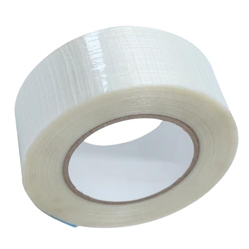 Girejujon Premium Fiberglass Reinforcement Tape for Cricket Bats 2cm x 50m Strong Adhesion & Residue-Free Removal