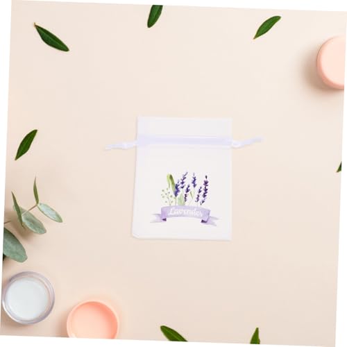 Levemolo 20 bolsas perfumadas de saco de malla con cordón miniatura 6