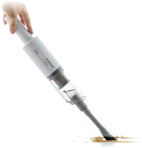 InnovaGoods® Hancuum 70 W Rechargeable Handheld Vacuum Cleaner with 3 Attachments, Cleans Small Surfaces Quickly and Easily, Compact Design, Ideal for Home and Car