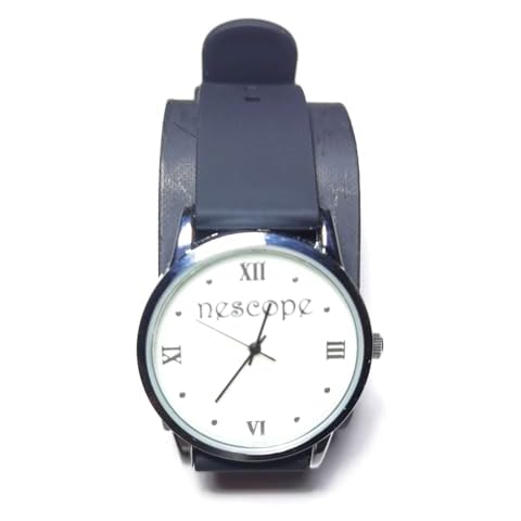 nescope Nurse Watch for Nurse Medical Professionals Students Doctors Women Men Waterproof Watch 24 Hour Military Time Luminouse Easy to Read Dial with Second Hand Silicone Band Cover