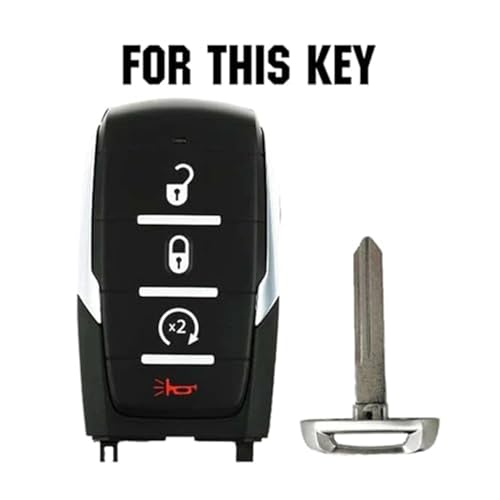 Coque de clé pour éviter les rayures sur votre télécommande Ram à 4 boutons