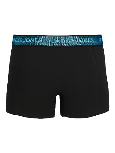 JACK & JONES Men's Jacwaistband Trunks 3 Pack Noos3