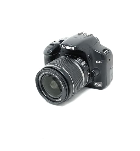 Canon EOS 450D SLR Fotocamera Digitale Reflex 12.2 Megapixel + Kit EF-S 18-55 mm IS f/3.5-5.6 non...