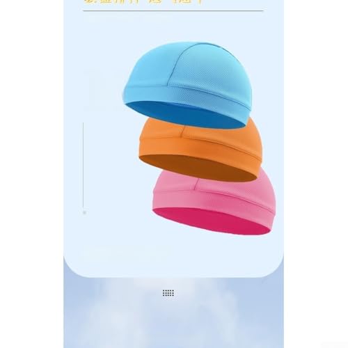 AugustknowU Casquette de cyclisme légère anti-humidité pour une utilisation unisexe en cyclisme, moto et fitness en plein air (blanc) – vue 7