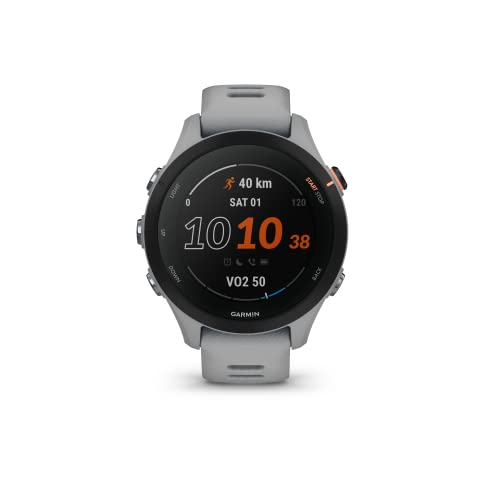 Garmin Forerunner 255S, Reloj Inteligente para Correr con GPS, Pay, Autonomía de hasta 14 Días, Gris (Reacondicionado)