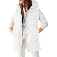 Meikulo Girls Lightweight Puffer Vest Casual Stand Collar Sleeveless Jacket Kids Hooded Quilted Gilet With Pockets