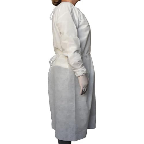 MEDIX Avental Descartável Manga Longa 40G Medix - Pacote Com 10 Unidades