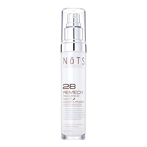NOTS 28 Remedy Radiance Night Moisturizer – Intensive Acne Treatment + Minimize Excess Oil Production + Best for Dullness & Blemish + Anti-Aging, 1.52oz