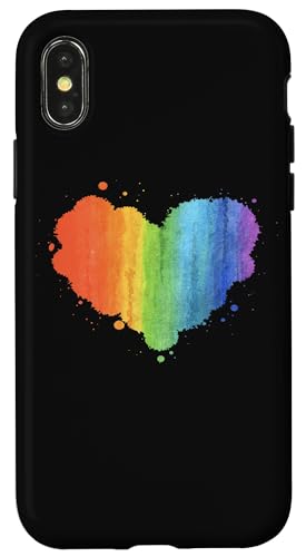 LGBT �v���C�h ���C���{�[ �t���b�O �v���C�h �� ���� �X�}�z�P�[�X iPhone X/XS �p