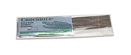 144 Pack Crocodile Saw Blades 3 Cutting Sawing Jewelry Making Tool