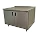 Advance Tabco - HF-SS-303 - Work Table, Cabinet Base With Hinged Doors, 30"D, 36"W