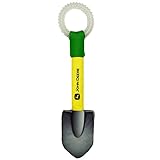 John Deere Dog TUG Toy. Shovel Shaped Toy with Inner Squeaker. Tough, Sturdy PET Toy with John Deere Logo. Best Dog Digging Toy for Dog Owners, Farmers, Construction gigs, Builders & Landscaping Fans