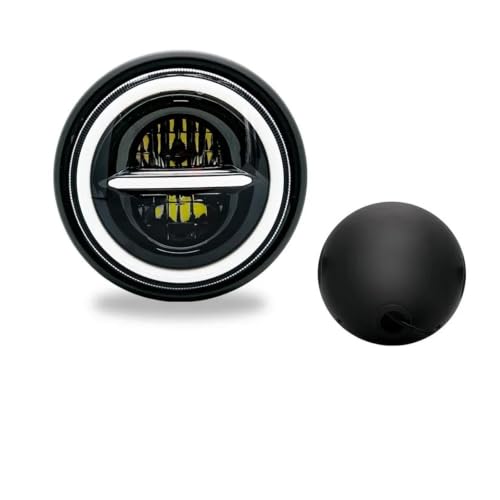 Phare de moto projecteurs 7.5 pouces pour Suzuki café racer et bobber black light