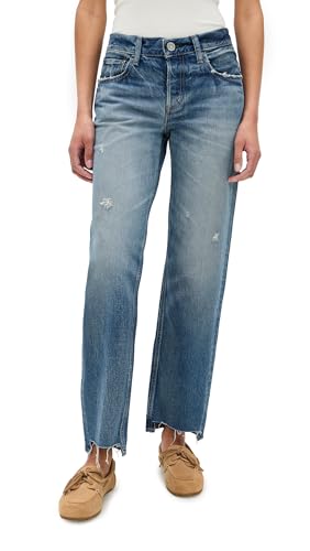 MOUSSY VINTAGE Women's Mv Bethpage Straight-Low Jeans