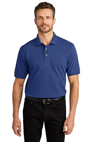 Port Authority Heavyweight Cotton Pique Polo Shirt...