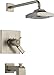 Delta T17T486-SS Arzo Tempassure 17T Series Tub and Shower Trim, Stainless