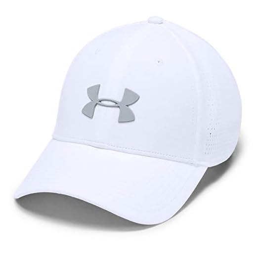 Under Armour Men's Driver Cap 3.0 Gorras De Béisbol Con Visera, Gorra Para Hombre Hombre blanco OSFA