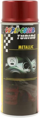 Duplicolor 191923 Tuning Metallic Néon Chrome, Métallique Rouge, 400 ML