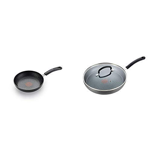 T-fal C5610264 8-Inch Fry Pan AND E76597 Ultimate Hard Anodized N...