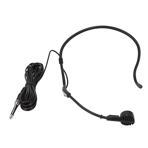 Microphone Tour d'oreille, Micro-Casque Filaire Portable Micro Dynamique Ergonomique avec Interface...