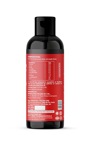 Image of Nirvasa Xtra Josh Power Oil for Men (50ml) | 100% Pure & Natural Ayurvedic Formula | Enhances Strength, Stamina & Performance | Infused with Potent Herbs | Safe, Non-Sticky & Fast Absorbing-Pack-1