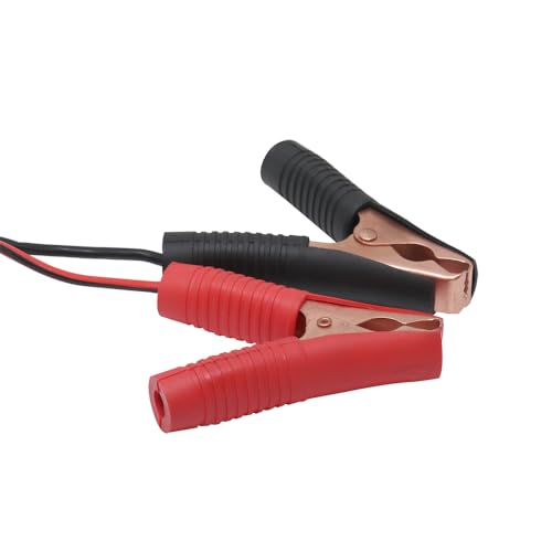 Image of Valley Industries 12-Volt Heavy-Duty Alligator Clamp Wire Harness - 12AWG, 20AMP, 8-feet