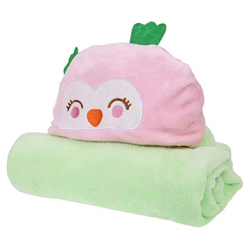 Image of First Kick New Born Baby Micro fleece Pack of Super Soft Bathrobe Baby Wrapper Cum Bath Towel (80cm x 80cm, 0-6 Months, Multicolour)