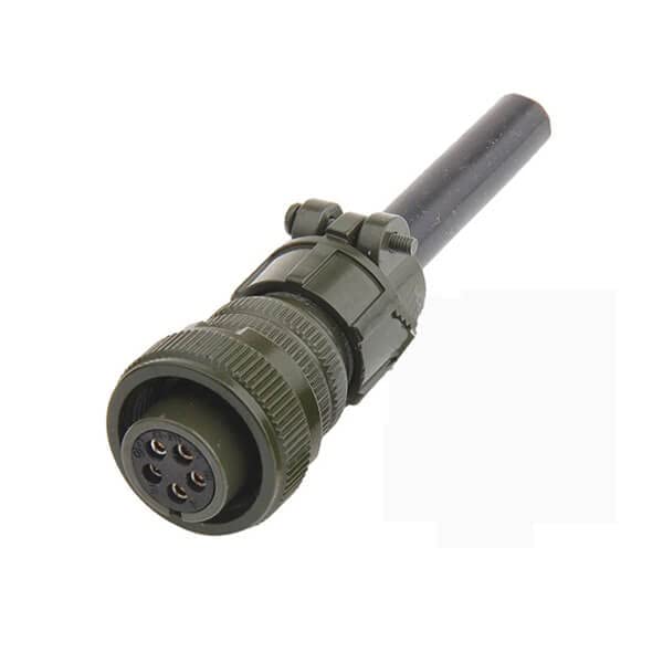 5pcs MS3106A14S-5S Circular Connector 5 Pin Female Threaded Plug MS 5015 Series Connector