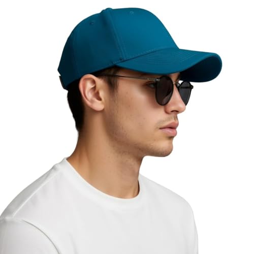 Image of Tomorrow Adjustable Baseball Cap - Unisex Cotton Snapback Trucker Hat with Sun Protection, Perfect Outdoor & Sports Cap for Men and Women