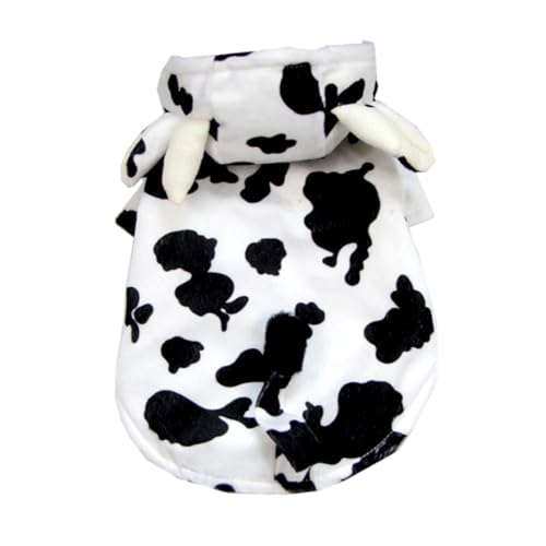 Disfraz para perro M Vaca Luxshiny Halloween