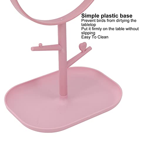 Image of Bird Stand Tabletop, Parrots Training Stand Wood Birds Playstand Bird Play Stand Cockatiel Playground Wood Perch Gym Playpen Ladder for Small Medium Parrots, Conures, Parakeets, Finch