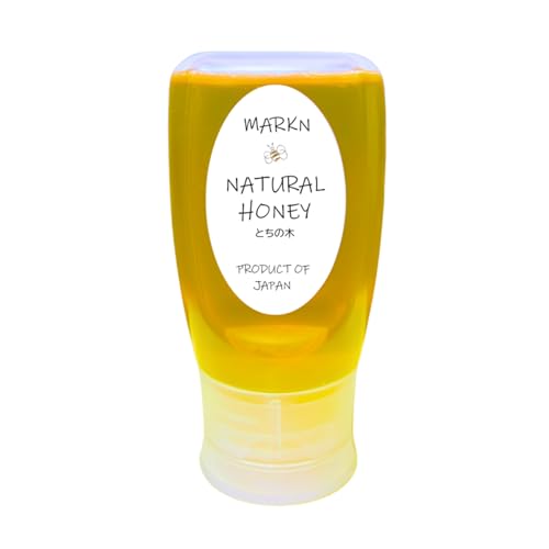 MARKN (マルクン) とちの木蜂蜜 栃の木 チューブボトル 300g 国産 生はちみつ 純粋 非加熱 ハチミツ ハニー honey (300g, とちの木)