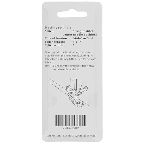 Pie para máquina de coser Janome Straight Stitch miniatura 2