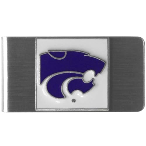 NCAA Siskiyou Sports Mens Kansas State Wildcats Steel Money Clip One Size Team Color
