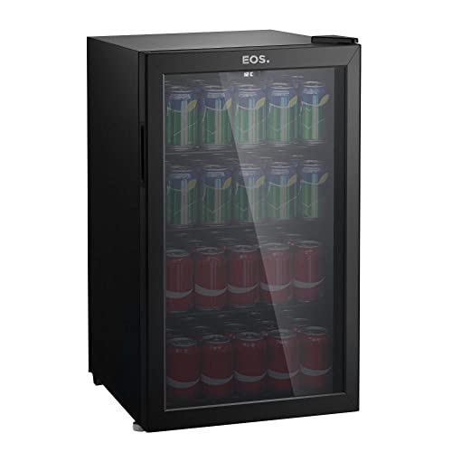 Refrigerador Expositor Vertical Eos Eco Gelo 124l Eev120p Preto 110v