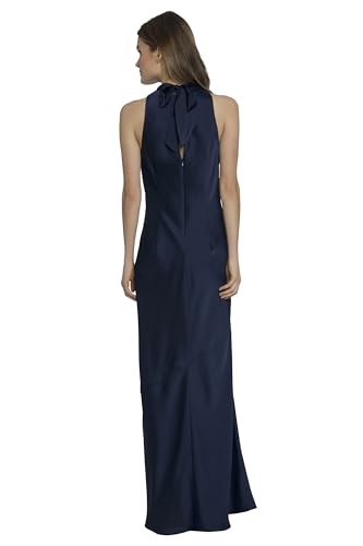 Maggy London High Neck Floor Length Fit and Flare Halter Formal Dresses for Women3