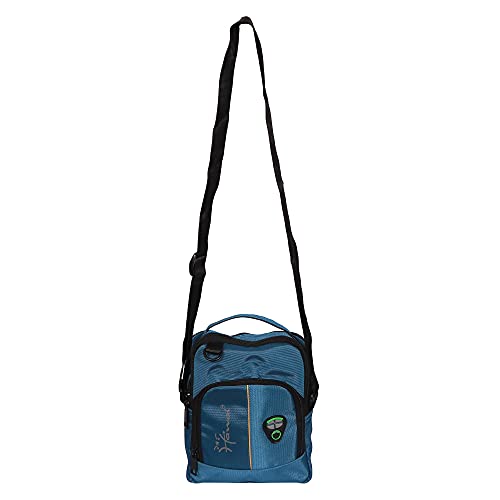 Image of Hawai PVC Coated Water Resistant Polyester Nylon Casual Sling Messenger Side Bag for Office College Outdoor Travel Daytrip-PUBWC1 for Men Women