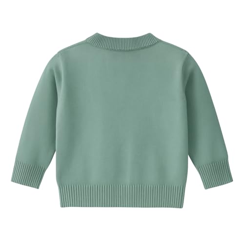 Image of Bold N Elegant Knitted Car Cardigan Sweater for Infant Toddler Baby Boys n Girls | Warm Woolen Front Open Winter Sweater for Kids Infant Toddler Kids