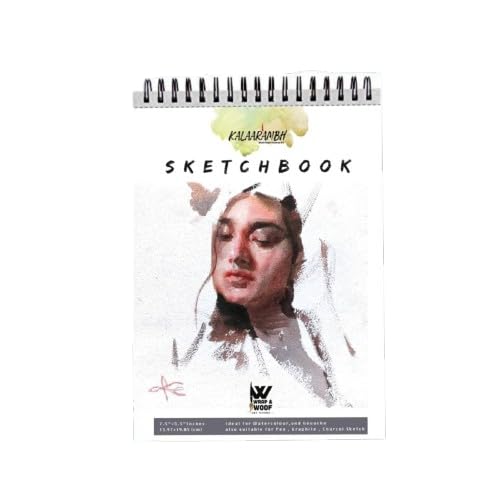 Premium Wrap and Woof Kalaarambh Wiro Sketch Book Sketchbook A5 Size with 240gsm Paper Pack of 30 Sheets (B0CBFBYGJN) Amazon Price History, Amazon Price Tracker