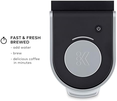 Keurig K-Mini Single Serve K-Cup Pod Coffee Maker, 6 to 12oz Brew size, with Cord Storage, Perfect for Small Spaces, Black - 3