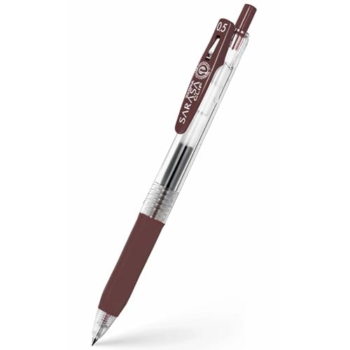 Zebra Sarasa Clip 05 canetas esferográficas de tinta gel – ponta de 0,5 mm – Pacote com 17 – Ideal p