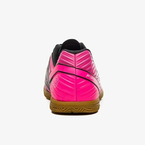 Chuteira Futsal, Fifty V, Umbro, Masculina, Preto/Rosa Fluor/Branco, 44