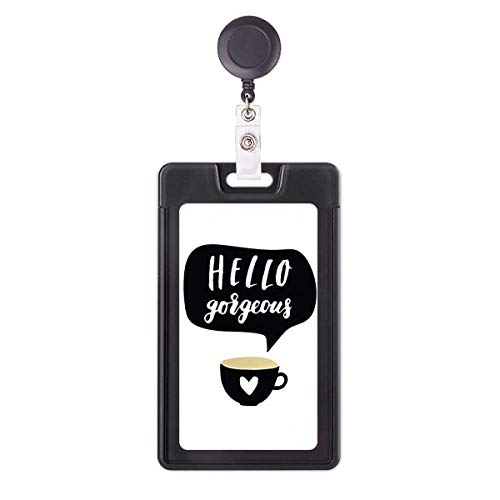Étui rétractable pour badge Hello Gorgeous un accessoire pour sublimer votre journée