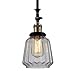 Innovations 206-BAB-G142 1 Light Mini Pendant, Black Antique Brass