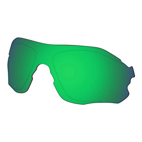 Image of Green Mirror EV Zero Path Lenses & Rubber Kits Replacement for Oakley Sunglass OO9308 Polarized
