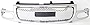 Garage-Pro Grille Assembly Compatible with 2001-2006 GMC Yukon, GMC Yukon XL 1500, Fits 2003-2006 GMC Sierra 1500, Fits 2007 GMC Sierra 1500 Classic Chrome Shell and Insert