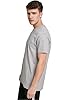 URBAN CLASSICS Stretch T-Shirt with Round Neckline, Basic Tee with Figure-Hugging Cut, Short-Sleeve Elastic Men's T-Shirt, Regular Fit, 100% Jersey Cotton, Colour: Grey, Size: 3XL #2