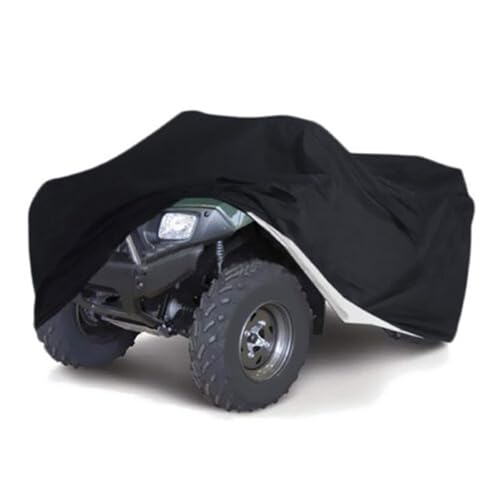 Housse de rangement noire pour quad Kawasaki Brute Force bâche résistante